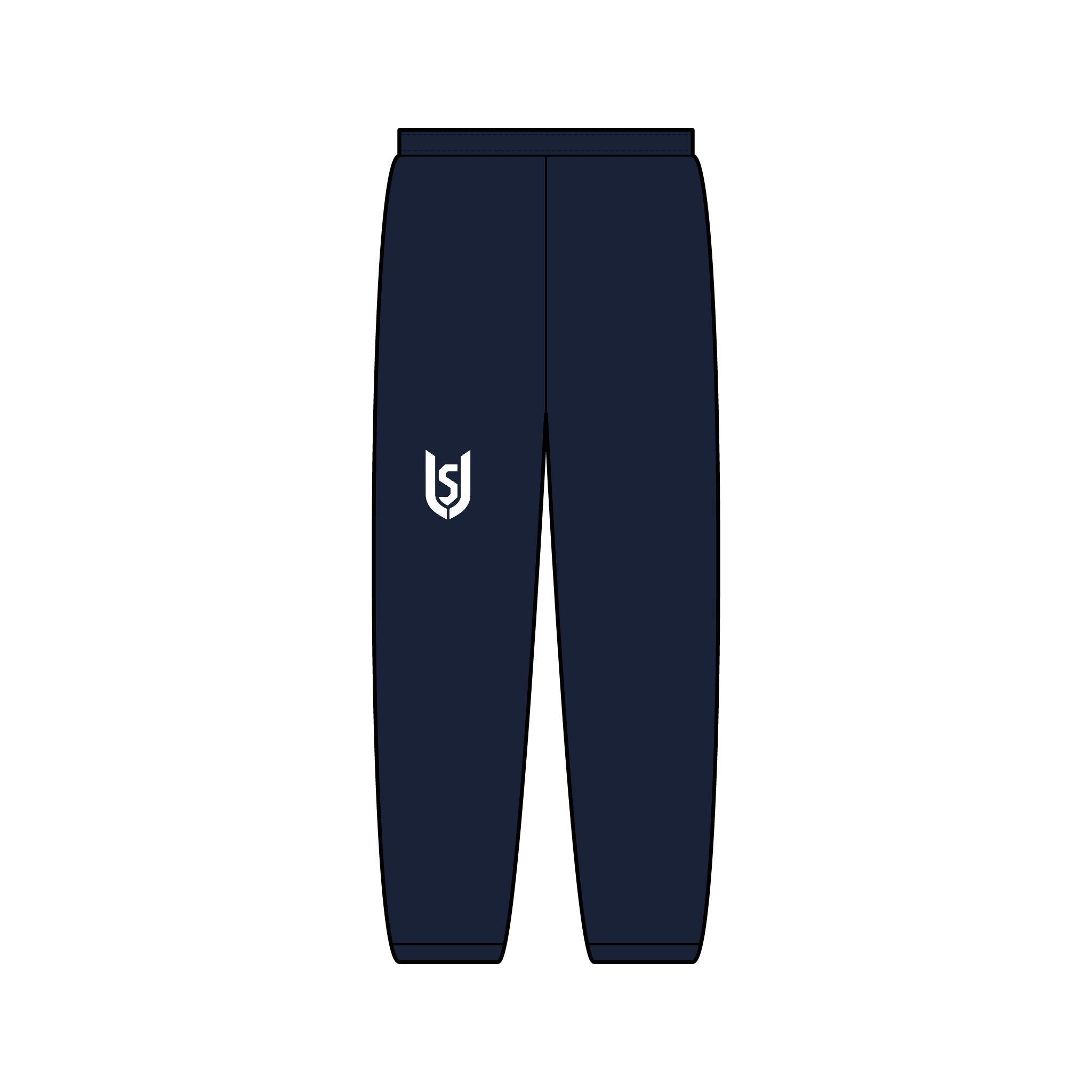 Unrestricted Tapered Sweatpants — Cotton Poly Fleece
