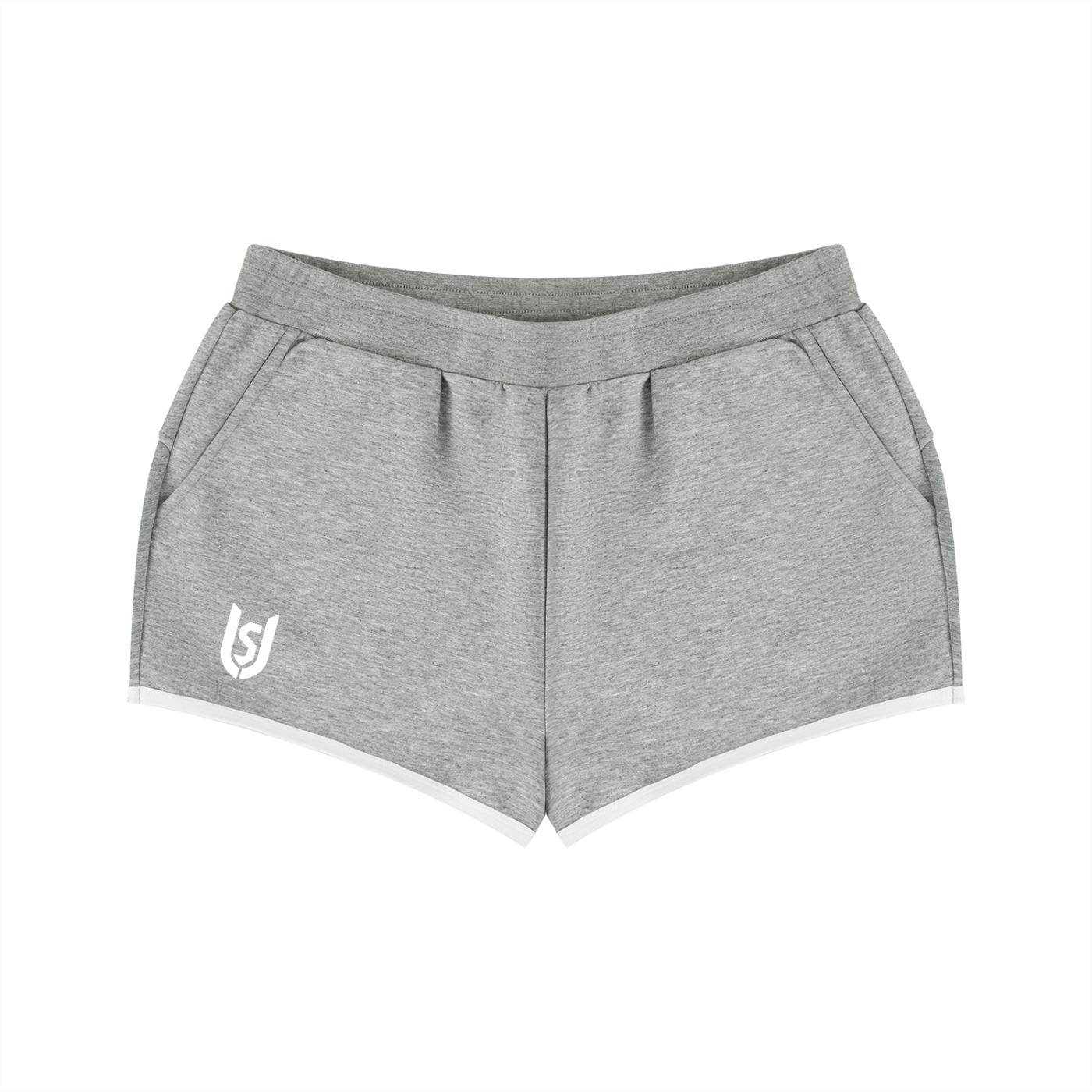 Limitless Retro Contrast Binding Shorts — 3" Stretch Blend