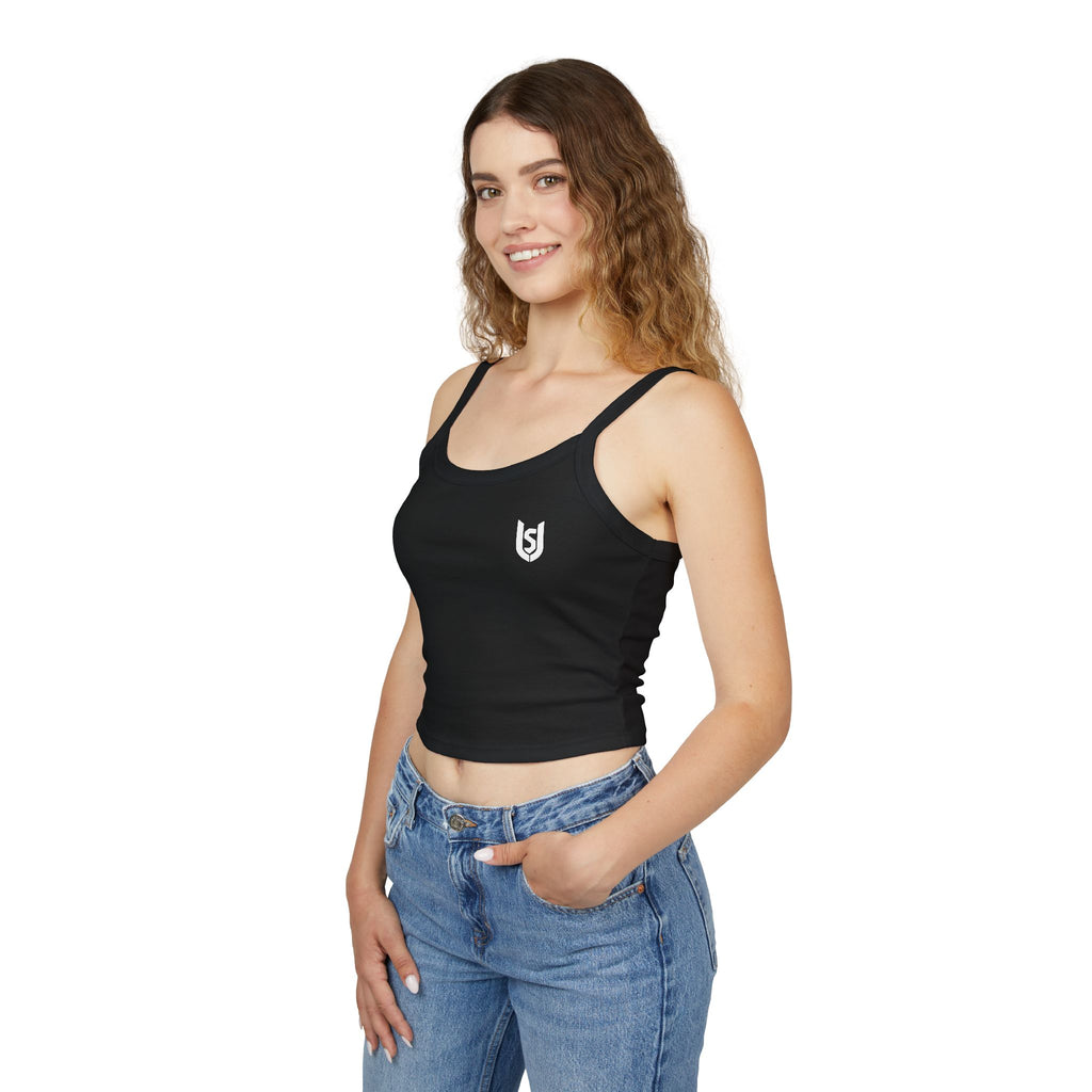 Unrestricted Spaghetti Strap Tank Top — Women's Relaxed Fit