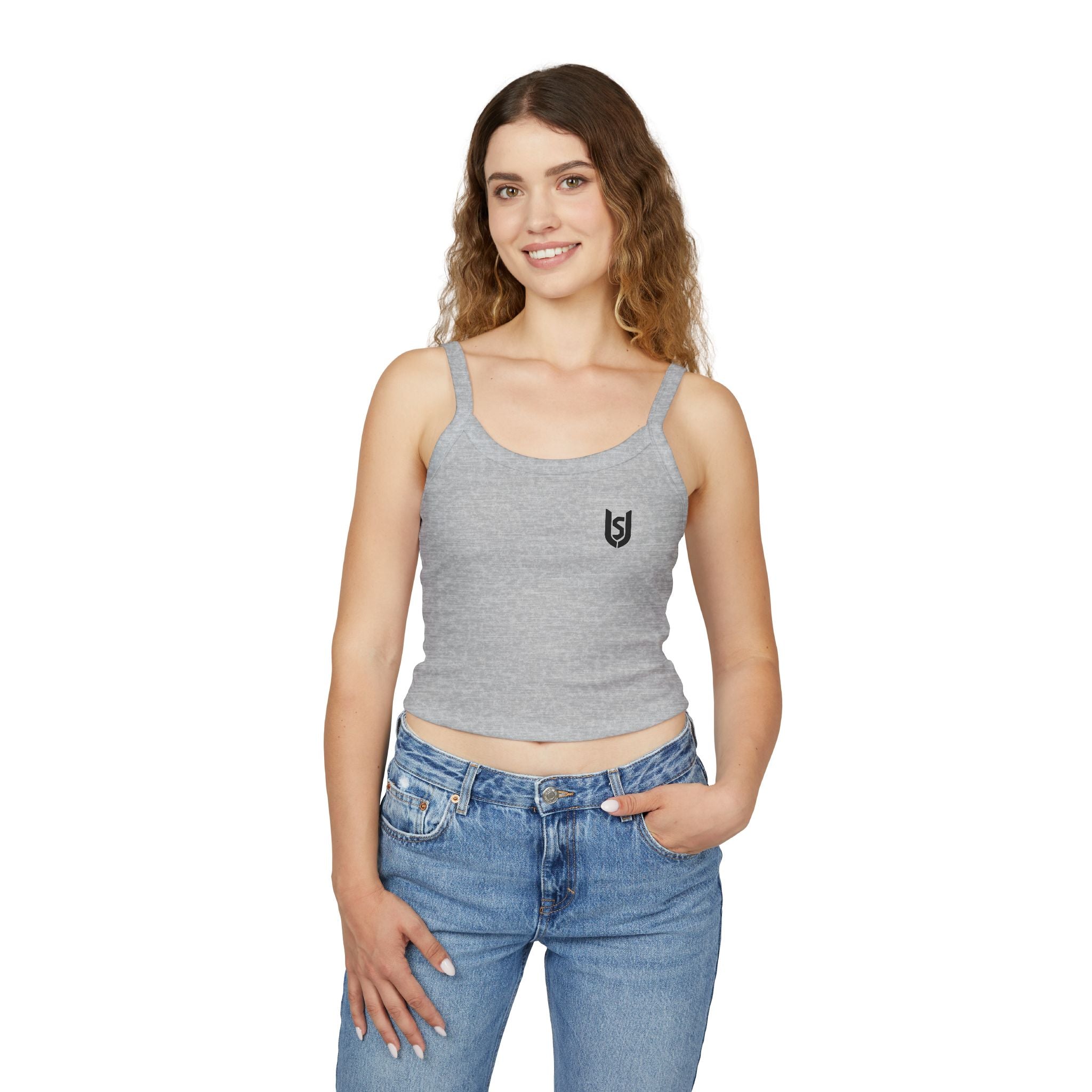 Unrestricted Spaghetti Strap Tank Top — Women's Relaxed Fit