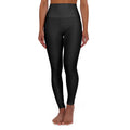 Unrestricted High-Waisted Yoga Leggings — Black Limitless Activewear