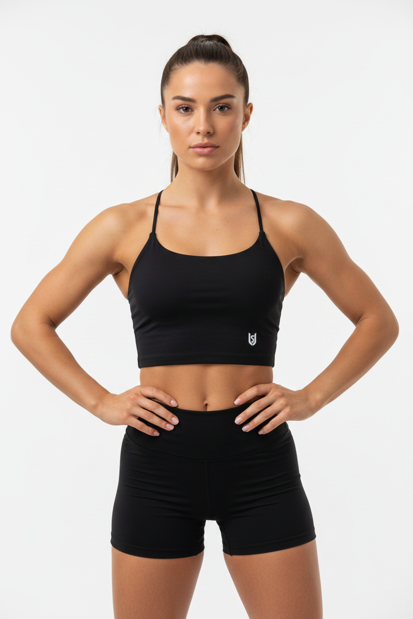 Unrestricted Luxe Sports Bralette — Eco-Performance Nylon