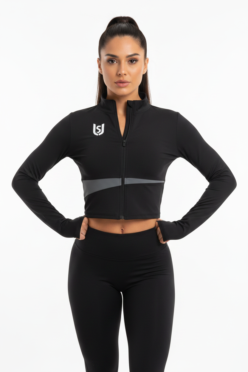 Women's Paneled Yoga Jacket