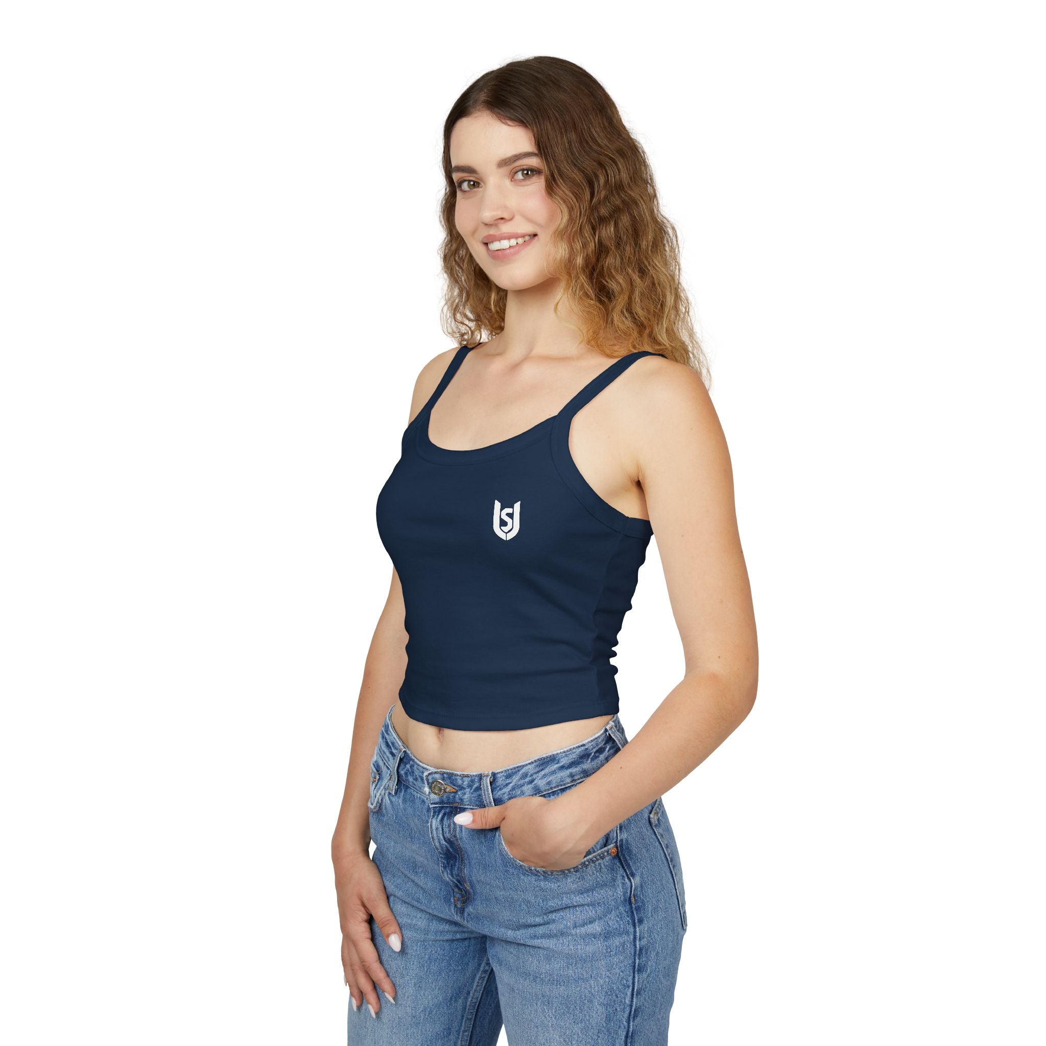 Unrestricted Spaghetti Strap Tank Top — Women's Relaxed Fit