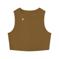 Women's Tight Crewneck Crop Tank Top