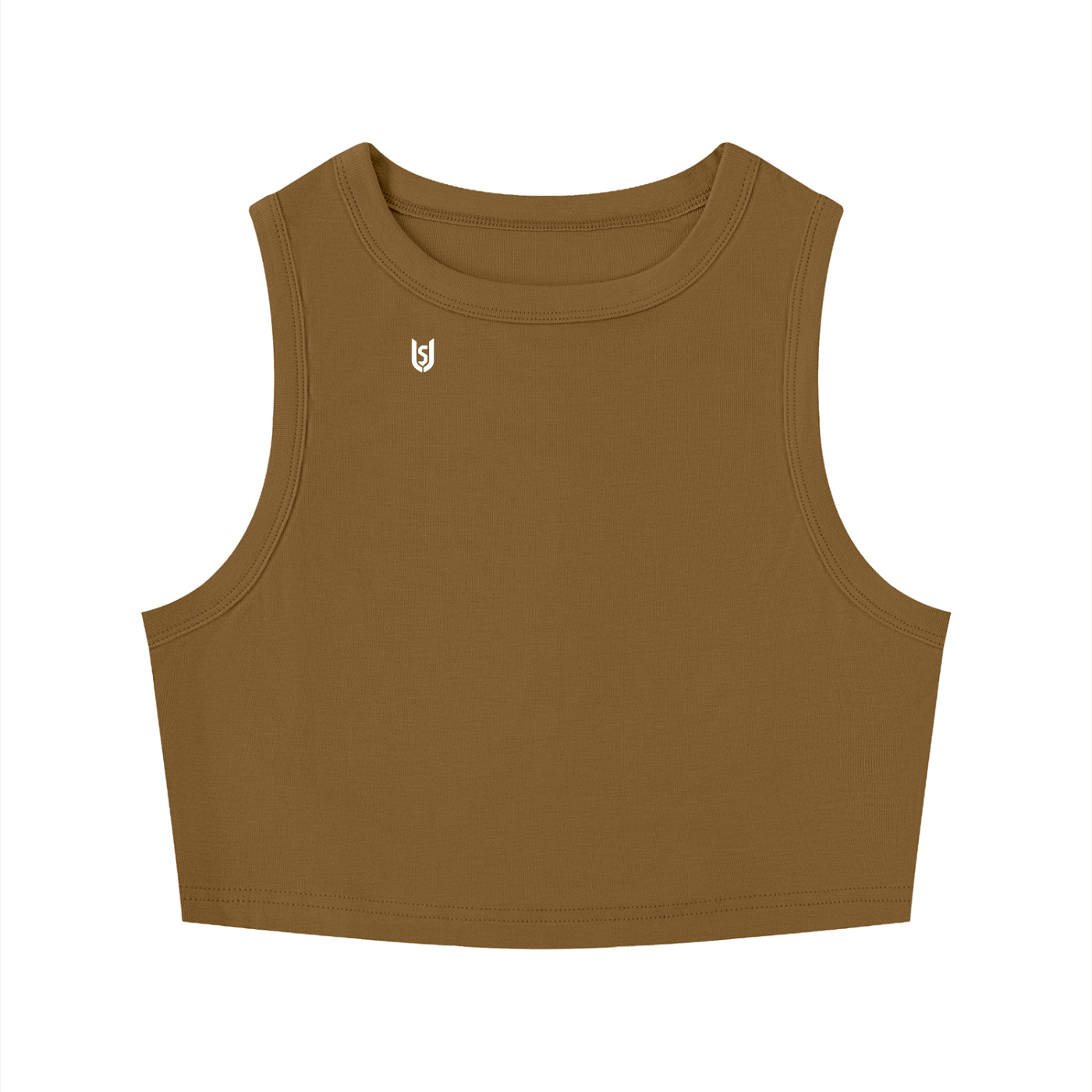 Women's Tight Crewneck Crop Tank Top