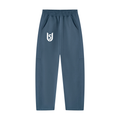 Unisex Tapered Straight Hem Sweatpants