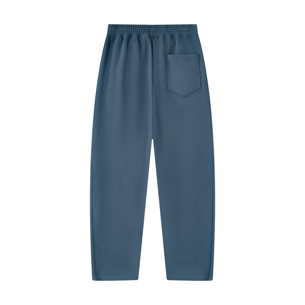 Unisex Tapered Straight Hem Sweatpants