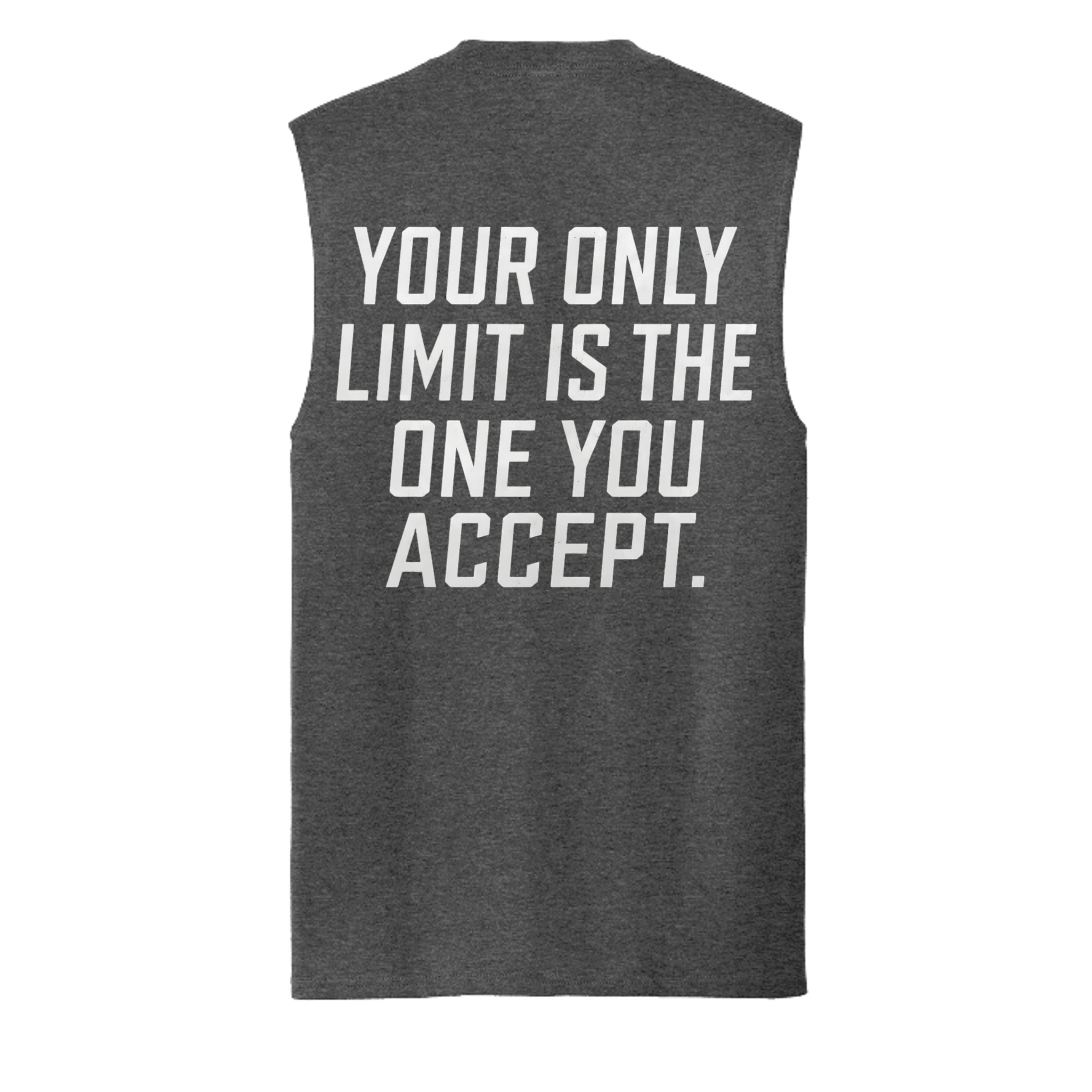 Dark Heather Grey - PC54SL - BACK